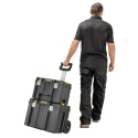 DeWALT Plastic Tool Box Wheeled Black 635 mm Height 512 mm Width 512 mm DWST83347-1