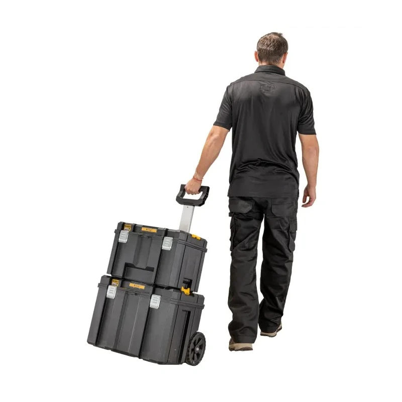DeWALT Plastic Tool Box Wheeled Black 635 mm Height 512 mm Width 512 mm DWST83347-1