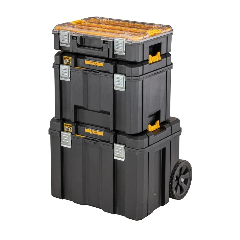 DeWALT Plastic Tool Box Wheeled Black 635 mm Height 512 mm Width 512 mm DWST83347-1