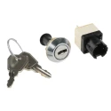 Lorlin IP67 Key Switch DPST 4A 2-Way Switch 