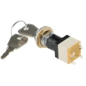Lorlin IP67 Key Switch DPST 4A 2-Way Switch 