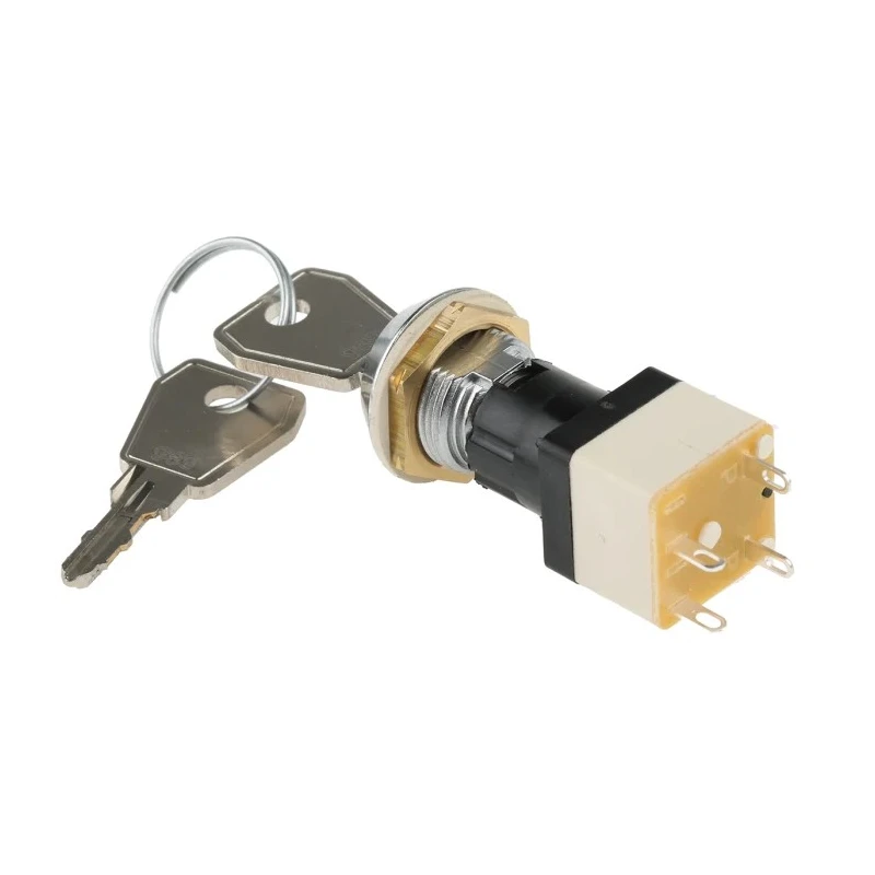Lorlin IP67 Key Switch DPST 4A 2-Way Switch 