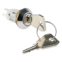 Lorlin 5A 3-Position SPCO Key Switch, Random Key, Fibreglass Reinforced Polyamide Housing SRL-5-F-D-2