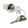 Lorlin 5A 3-Position SPCO Key Switch, Random Key, Fibreglass Reinforced Polyamide Housing SRL-5-F-D-2
