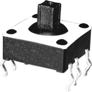 KNITTER-SWITCH Tactile Switch SPDT Through Hole 50mA 15 V dc PCB Mount TSJ31