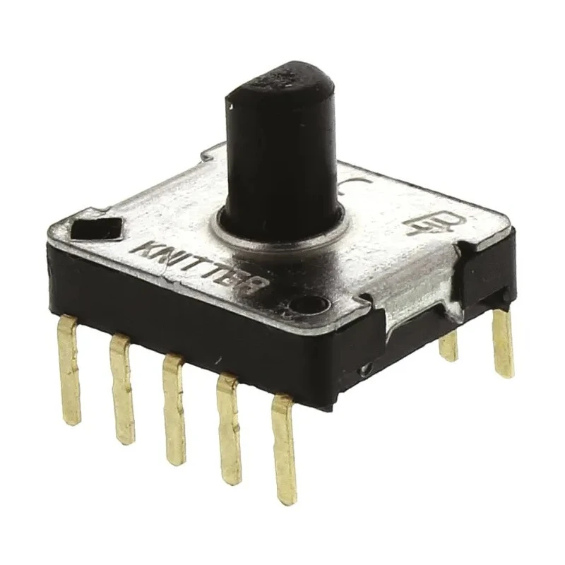 KNITTER-SWITCH MRS 9 Position SP9T Rotary Switch 100mA 16V DC PCB Mount Solder Terminal SP9T 