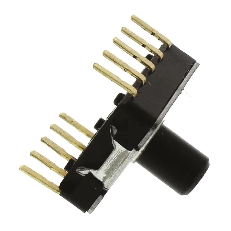 KNITTER-SWITCH MRS 9 Position SP9T Rotary Switch 100mA 16V DC PCB Mount Solder Terminal SP9T 