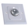 eldoLED Faceplate LED Driver Accessory, White Plastic Faceplate with Aluminium Dial, for DimWheel Colour DMX DLA101W1