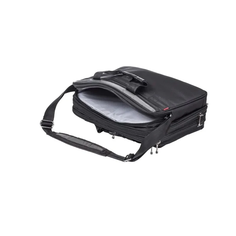 Wenger Legacy 17 in Briefcase Laptop Case Black Nylon 600655