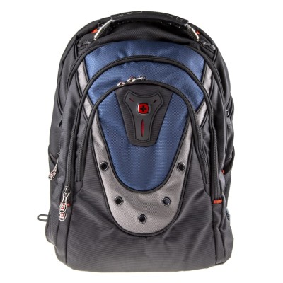 Wenger Ibex 17 in Nylon Laptop Backpack with 4 Compartments Blue 600638