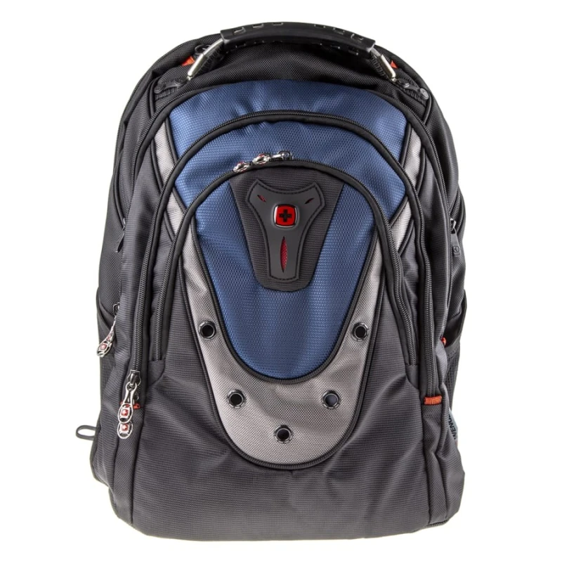 Wenger Ibex 17 in Nylon Laptop Backpack with 4 Compartments Blue 600638