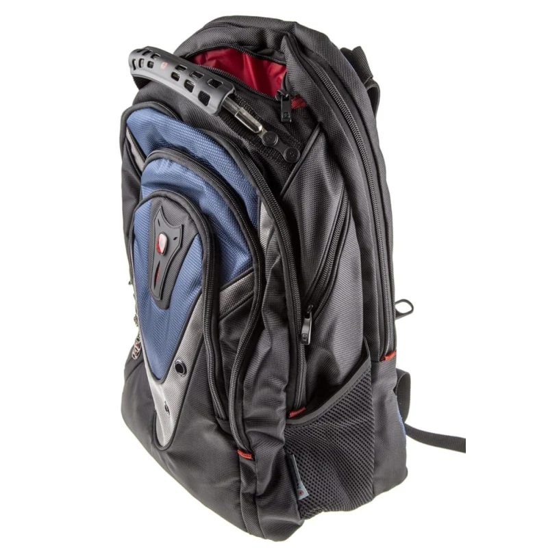 Wenger Ibex 17 in Nylon Laptop Backpack with 4 Compartments Blue 600638