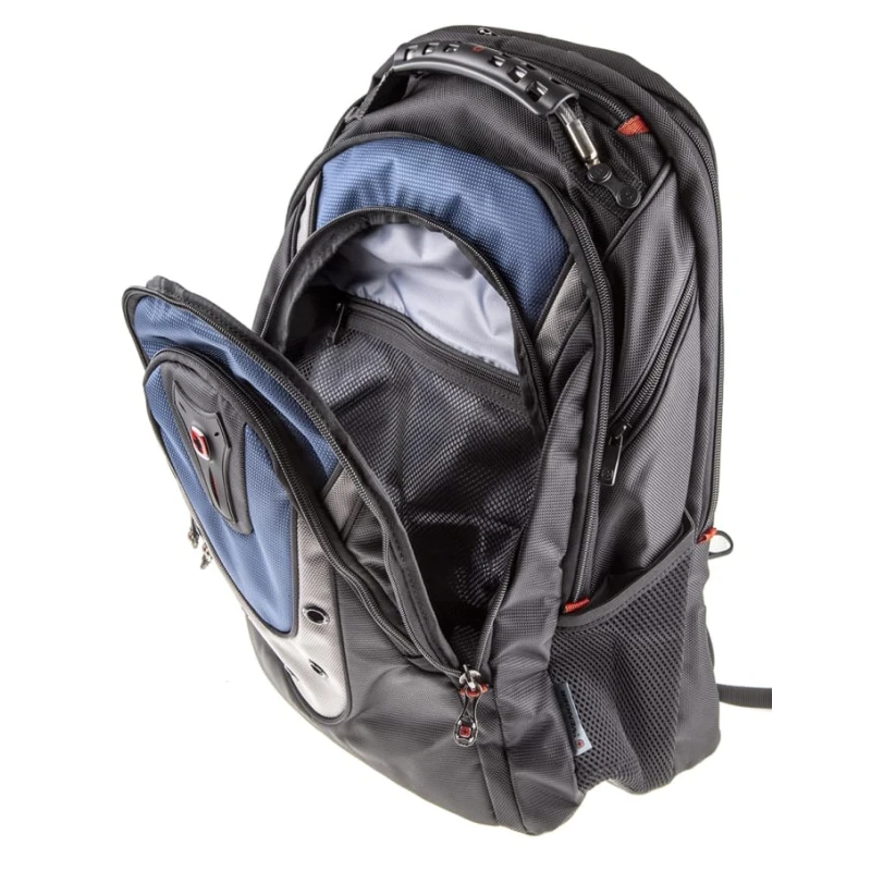 Wenger Ibex 17 in Nylon Laptop Backpack with 4 Compartments Blue 600638
