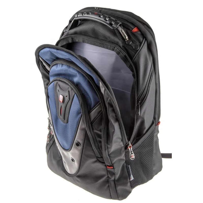 Wenger Ibex 17 in Nylon Laptop Backpack with 4 Compartments Blue 600638