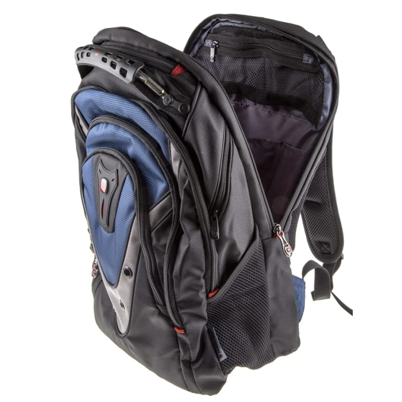 Wenger Ibex 17 in Nylon Laptop Backpack with 4 Compartments Blue 600638