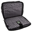 Wenger Legacy 17 in Black Nylon Briefcase Laptop Case with Double Compartments 600654