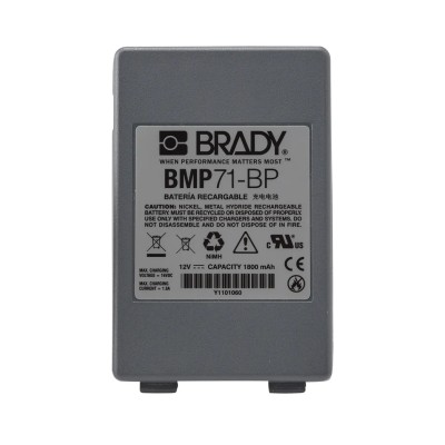 Brady Battery Battery Pack Accessory for BMP71 Mobile Label Printers 