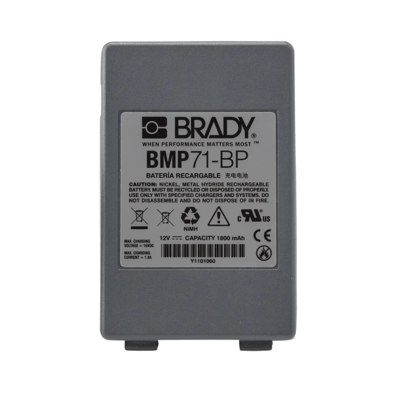 Brady Battery Battery Pack Accessory for BMP71 Mobile Label Printers 