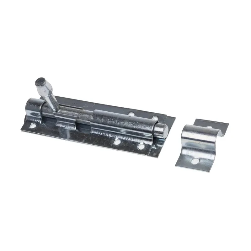 RS PRO Steel Zinc Plated Straight Door Bolt 110 mm 893-8619