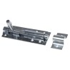 RS PRO Steel Zinc Plated Straight Door Bolt 110 mm 893-8619