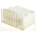 TE Connectivity MULTILOCK 025 Series Right Angle Through Hole PCB Socket 16-Contact 2 Row 2.2 mm Pitch Solder 1318382-2