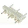 TE Connectivity Economy Power Series Straight Through Hole PCB Header, 5 Contacts, 7.92 mm Pitch, 1 Row, Shrouded 1-1123724-3