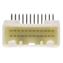 TE Connectivity MULTILOCK 025 Automotive Connector Female Natural Through Hole 24 Way Solder Termination 1318853-2