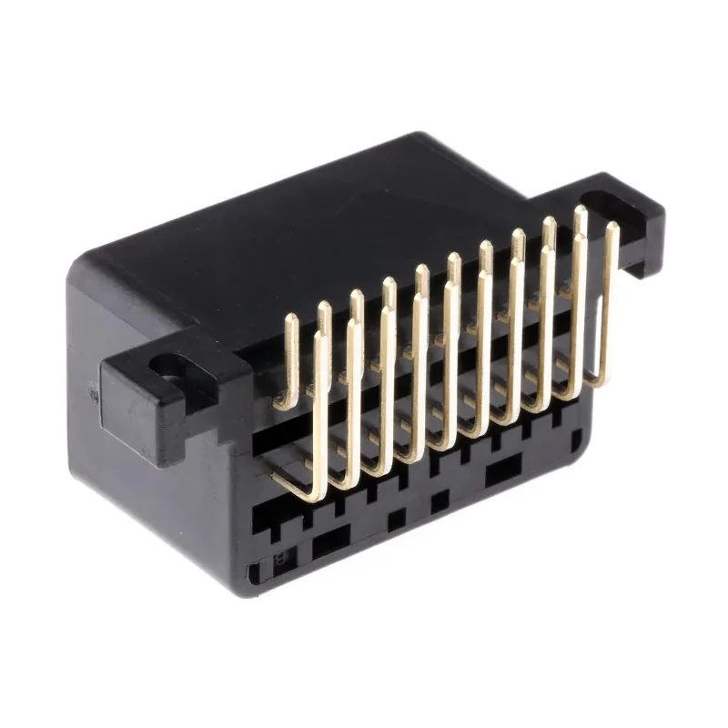 TE Connectivity MULTILOCK 040 II Female Connector Housing 2.5 mm Pitch 20 Way 2 Row Right Angle 175975-2