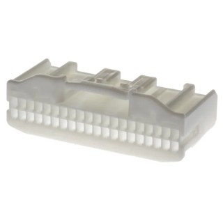 TE Connectivity MULTILOCK 025 Male Connector Housing Cable Mount 40 Contacts 2.2 mm Pitch 2 Row Straight 1318389-1