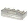TE Connectivity MULTILOCK 025 Male Connector Housing Cable Mount 40 Contacts 2.2 mm Pitch 2 Row Straight 1318389-1