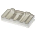 TE Connectivity MULTILOCK 025 Male Connector Housing Cable Mount 40 Contacts 2.2 mm Pitch 2 Row Straight 1318389-1
