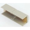 TE Connectivity Z-PACK HM 2 mm Pitch Hard Metric Type A Backplane Connector Right Angle Male 110 Contacts 5106015-1