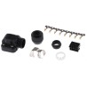 TE Connectivity Micro Motor Automotive Connector Female Cable 8 Way Crimp Termination 1A 1674320-1