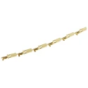 TE Connectivity FASTON .250 Yellow Uninsulated Male Spade Connector, Crimp, 6.35 x 0.8 mm Tab Size 20 AWG to 14 AWG 170340-1
