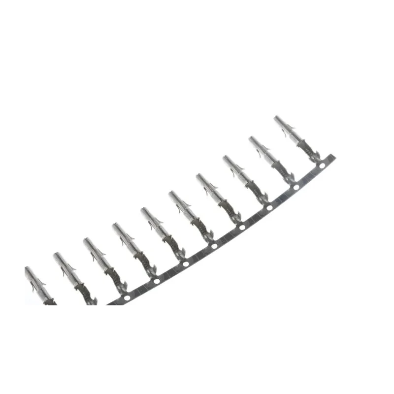 TE Connectivity Universal MATE-N-LOK Series Female Crimp Terminal 24-18 AWG Tin-Plated Phosphor Bronze 19A 350570-3