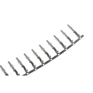 TE Connectivity Universal MATE-N-LOK Series Female Crimp Terminal 19A Current 24 AWG to 18 AWG Wire Size 22.23mm 350570-3
