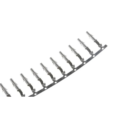 TE Connectivity Universal MATE-N-LOK Series Female Crimp Terminal 19A Current 24 AWG to 18 AWG Wire Size 22.23mm 350570-3