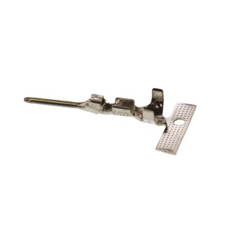 TE Connectivity MULTILOCK 040 Series Male Crimp Terminal 23 AWG Min, 20 AWG Max Tin Plated Brass Contacts 173682-1
