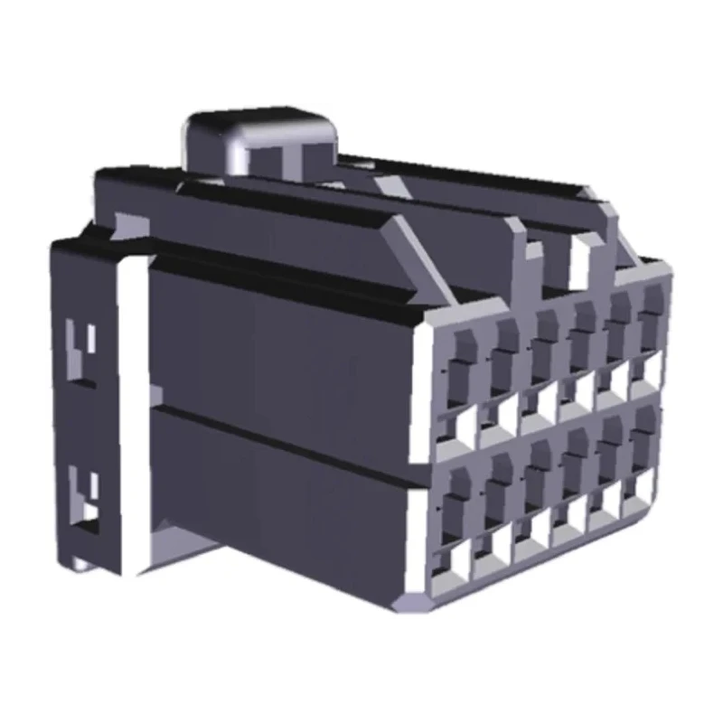 TE Connectivity MULTILOCK 040 II Male Connector Housing 2.5 mm Pitch 8 Way 2 Row Straight 175964-2