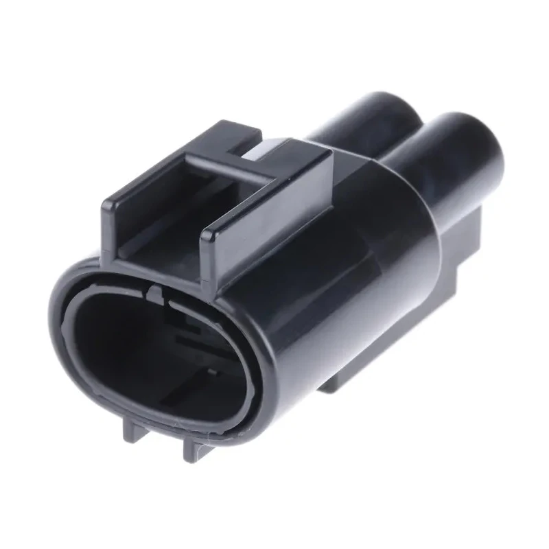 TE Connectivity .187 Series Automotive Connector Female Black Cable 2 Way Crimp Termination 176143-2