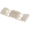 TE Connectivity Insulated Natural 177 Tap Splice Connector 22-24 AWG Brass Tin Plated 12mm 177766-1