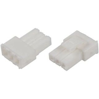TE Connectivity Power Double Lock Female Connector Housing, 3.96 mm Pitch, 2 Way, 1 Row Straight 177906-1