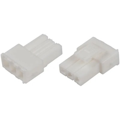TE Connectivity Power Double Lock Female Connector Housing, 3.96 mm Pitch, 2 Way, 1 Row Straight 177906-1