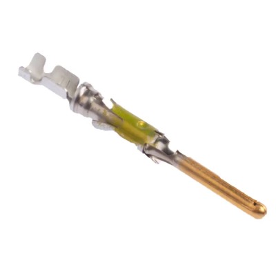 TE Connectivity Type III Series Male Crimp Terminal, 24 AWG Min Crimp, 20 AWG Max 66103-1