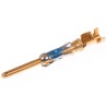 TE Connectivity Type III Series Male Crimp Terminal 13A 18 AWG Min Crimp 16 AWG Max 27.1mm Length 66099-1