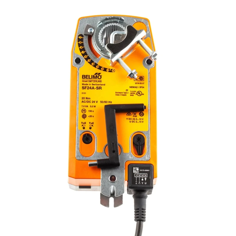 Belimo 24V ac/dc Modulating Damper Actuator 20 Nm SF24A-SR