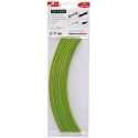 HellermannTyton Heat Shrink Tubing Green 3 mm Sleeve Diameter x 200 mm Length 3:1 Ratio 308-30316 HIS-3-BAG-3/1-PO-X-GNYE