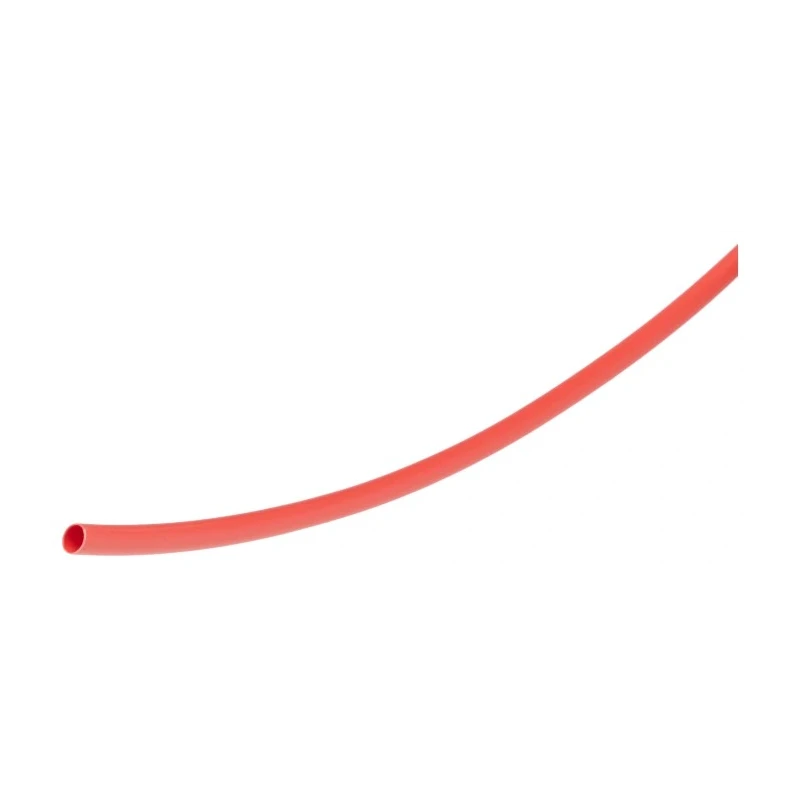 HellermannTyton Heat Shrink Tubing, Red, 3.2 mm Sleeve Diameter x 200 mm Length, 3:1 Shrink 308-30311 HIS-3-BAG-3/1-PO-X-RD
