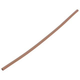 HellermannTyton Heat Shrink Tubing Brown 3.2 mm Sleeve Dia x 200 mm Length 3:1 Ratio HIS-3 308-30314 HIS-3-BAG-3/1-PO-X-BN