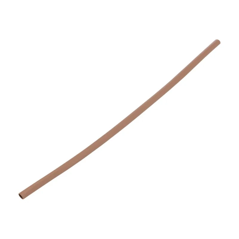 HellermannTyton Heat Shrink Tubing Brown 3.2 mm Sleeve Dia x 200 mm Length 3:1 Ratio HIS-3 308-30314 HIS-3-BAG-3/1-PO-X-BN